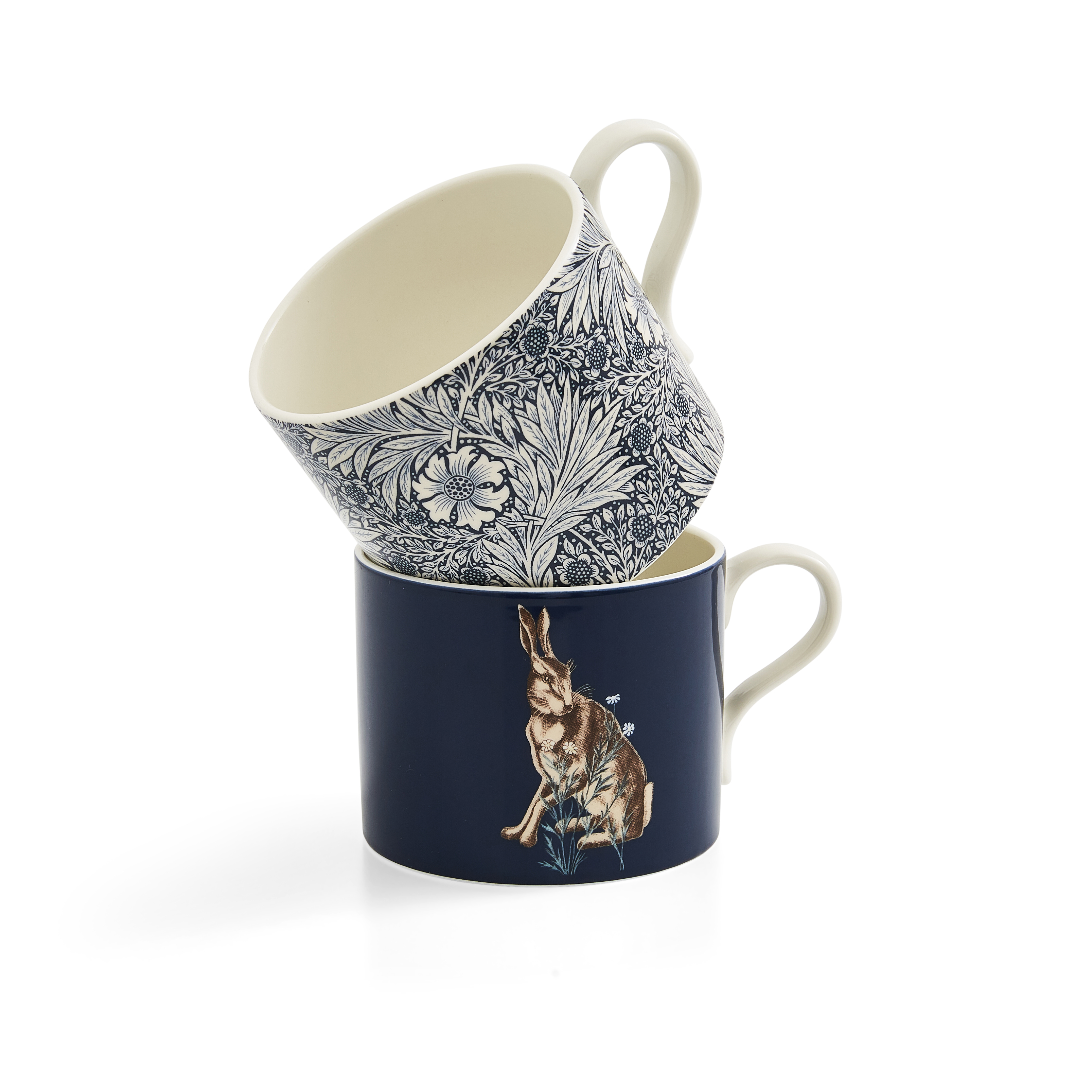 Morris & Co Set of 2 Mugs (Marigold & Hare) image number null